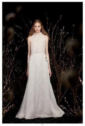 Honor NYC Bridal 2020 suknia ślubna bez rękawów