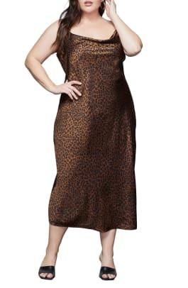 gera amerikietiško leopardo suknelė