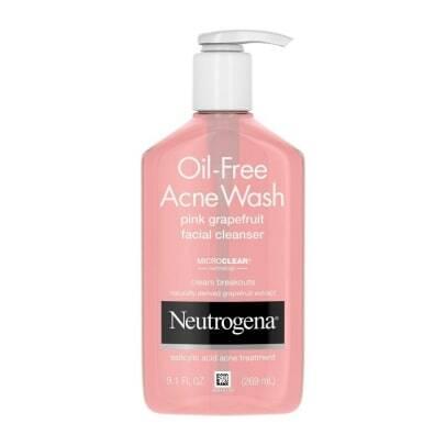 neutrogena-oil-free-acnee-spalare-roz-grapefruit-demachiant