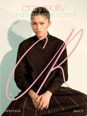CR Fashion Book Issue 12-Zendaya Cover par Mario Sorrenti (2)
