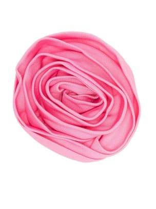 ροζ καρφίτσα με λεπτομέρεια τριαντάφυλλο blumarine