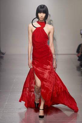 Asai jesień 2023 London Fashion Week Trendy w kolorze czerwonym