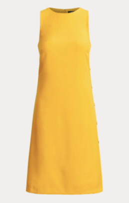 Жълта рокля на Лорън Ралф Лорън
