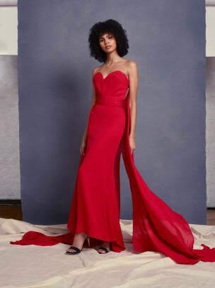 scorcesa-свадебное-свадебное платье-красный