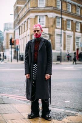 לונדון-שבוע-אופנה-גברים-סתיו-2019-סגנון רחוב -2