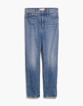 Madwell-высокий-классический-прямые-джинсы-перальта-стирка