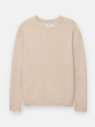Naadam oboustranný kašmírový svetr s výstřihem, 135 dolarů