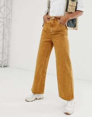 asos-design-tall-premium-wide-wide-leg-jeans-mustard