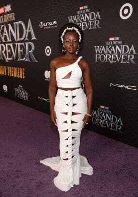 Lupita Nyong'o Black Panther Wakanda Forever Premiere Los Angeles Bedst klædte berømtheder 7