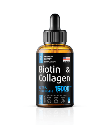 biotīna kolagēna pilieni vienreizēji