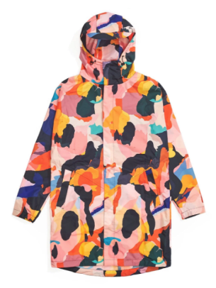 ponch მდგრადი raincoat
