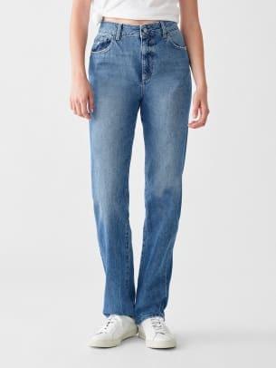 dl1961-jerry-длинные-винтаж-прямые-джинсы с высокой посадкой