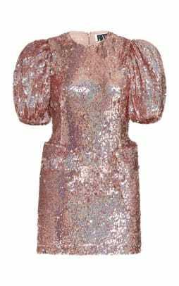 Pagriezt Keitijas sequined mini kleitu Moda Operandi