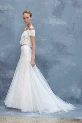 amsale-top-skirt-wedding-dress-fall-2018-ブライダル
