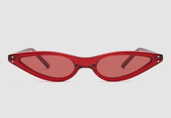 солнцезащитные очки george keburia в красных тонах