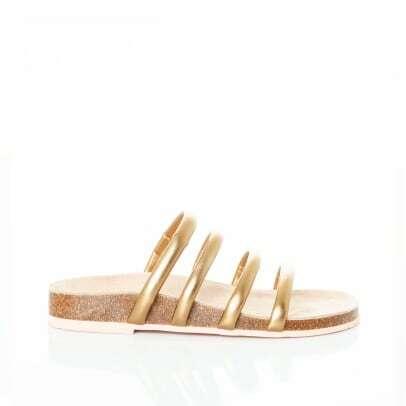 sandaler i charlotte -guld