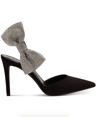 S Aminah Abdul Jillil voor INC Forever Your Girl Bow Slingback Pumps