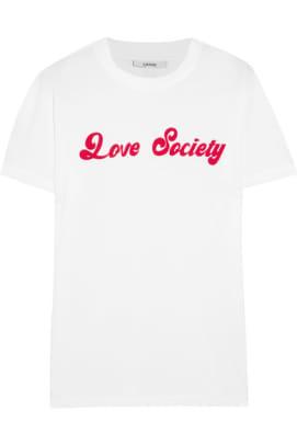 camiseta da sociedade do amor