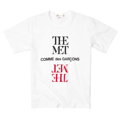 met-store-cdg-pocket-shop-더블 로고 티셔츠