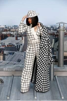Julien Hekimian „Cardi B Chanel 2020“ pavasaris: „Getty Images“