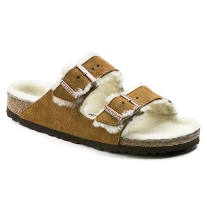 birkenstock-arizona-shearling-sandaler